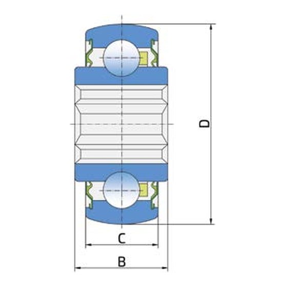 Шариковый подшипник 204KRRB2, 204KRR2, 205KRRB2… FKL