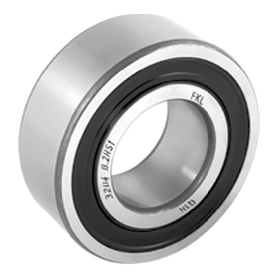 Двухрядный радиально-упорный шариковый подшипник 3204 B.2RS1 FKL